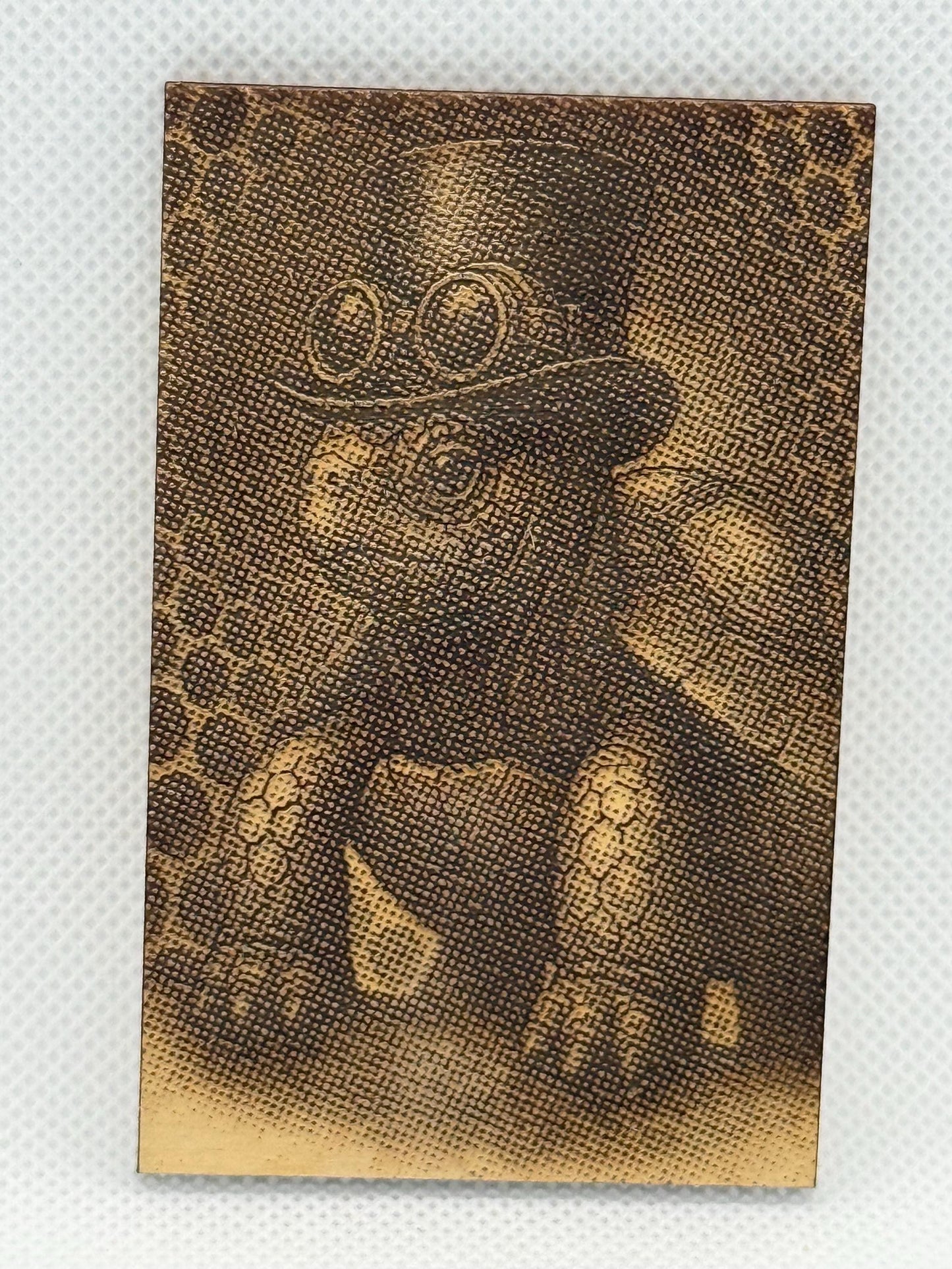 Dark Fantasy Steampunk Turtle Magnet Laser Engraved