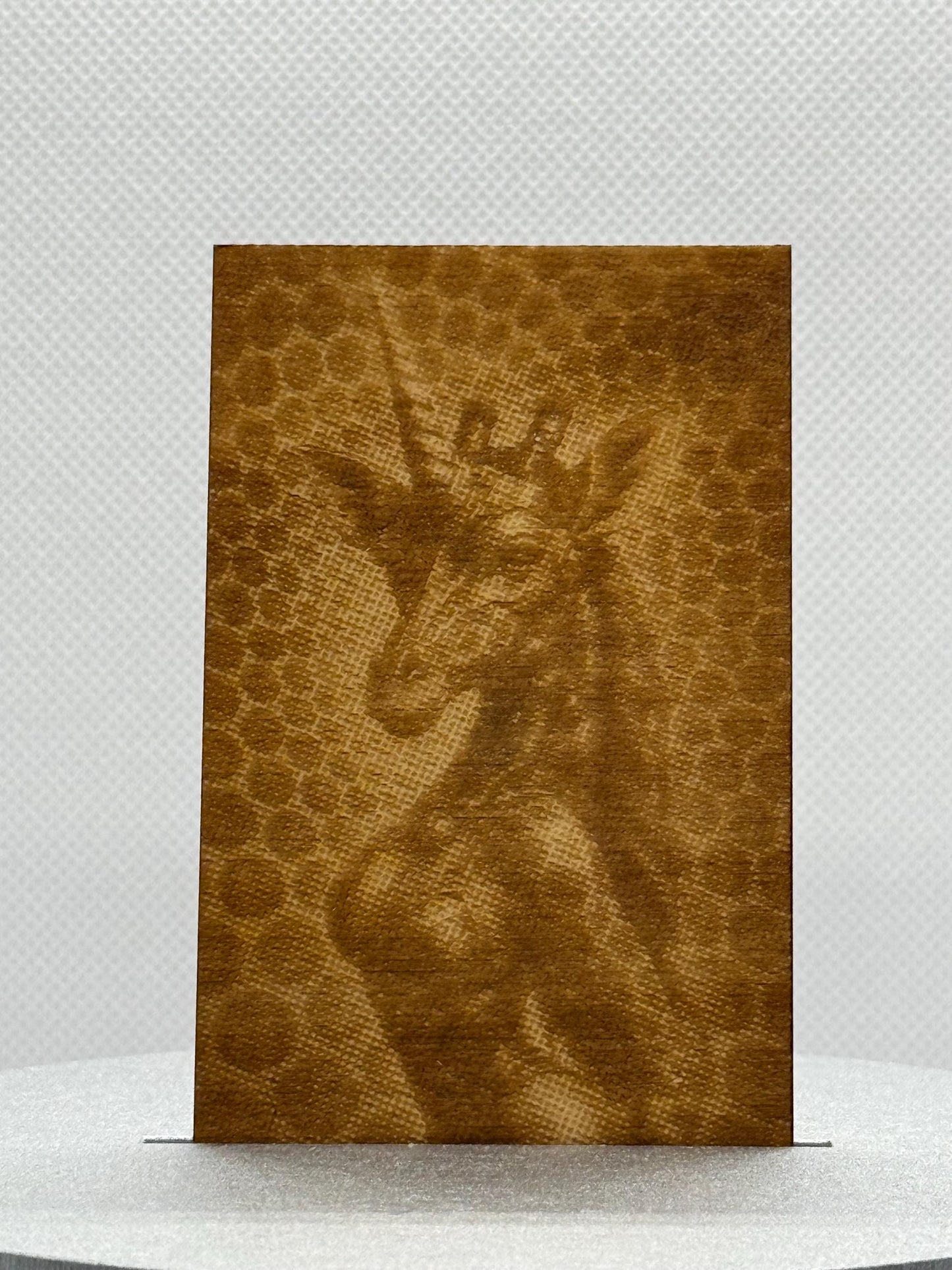 Laser Engraved Dark Fantasy Girafficorn  Magnet