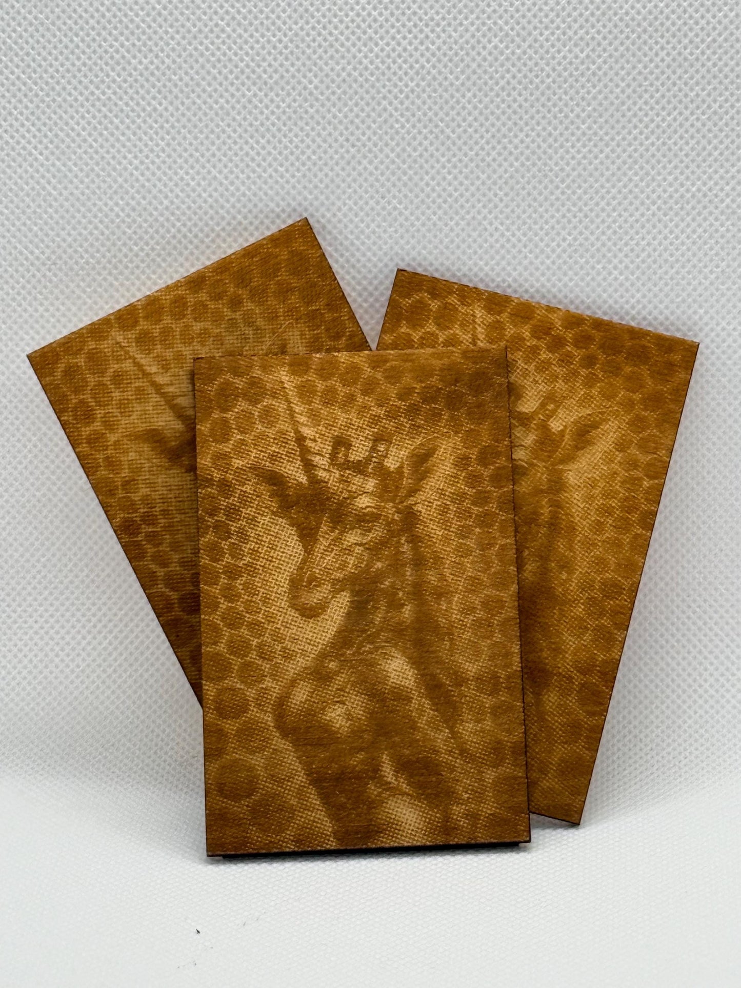 Laser Engraved Dark Fantasy Girafficorn  Magnet